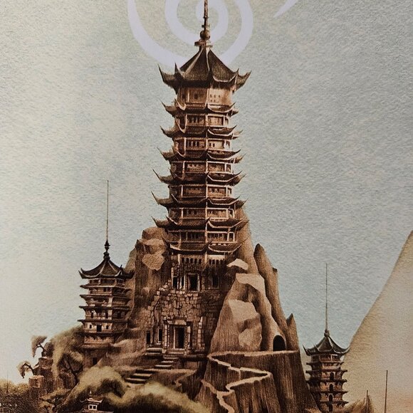 3/$15 Art Print Avatar the Last Airbender Air Temple - Picture 3 of 4